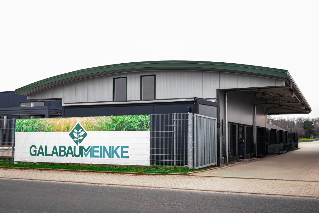 Betriebshof von GALABAUM MEINKE im Gewerbepark Wildau