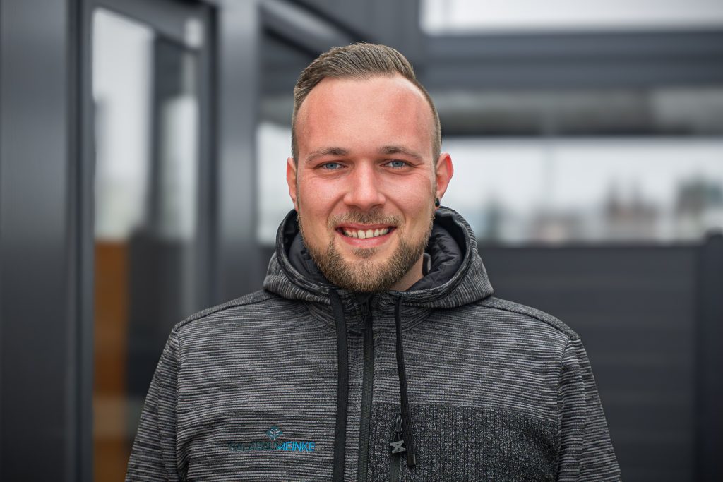 Victor Meinke, Geschäftsführer der GBM Garten- und Landschaftsbau GmbH